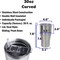 Makerflo 30 oz Curve Stainless Steel Destash Tumbler Pack of 25 with Lid & Straw | Craft-Ready for DIY Gifts & Personalization (Epoxy, UV DTF, Vinyl, and Laser Engraving) - Not for Sublimation